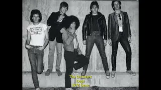 The Dictators - Dogs - 1975 Demo