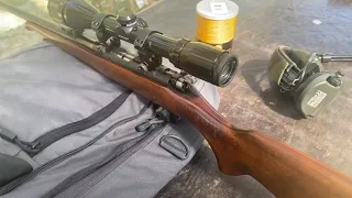 Strzelanie z karabinka CZ 452-2e  ZKM -Kaliber 22lr