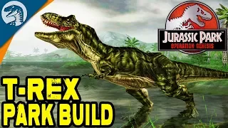 EPIC: JURASSIC PARK RE-BUILT, T-REX UNLOCKING | Jurassic Park: Operation Genesis Gameplay