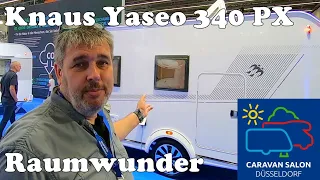 Knaus Yaseo 340 PX Raumwunder - Caravan Salon Düsseldorf 2023