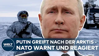 UKRAINE-KRIEG: Putin greift nach Arktis! NATO reagiert - AKW Saporischschja erneut unter Beschuss