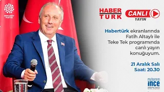 Haber Türk 'Teke Tek' programının canlı yayın konuğuyum.