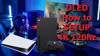 LG OLED CX - Setup 4K 120Hz - PC Ps5 Xbox Series X