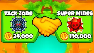 I can't believe this tower combination actually worked... (Bloons TD Battles 2)