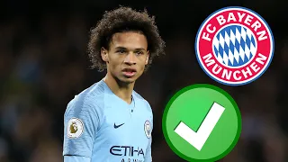 ENDLICH FIX: Leroy Sané wechselt zum FC Bayern (Unter 50 Mio!)