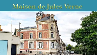 let's take a tour inside the house of  Jules Verne.