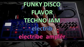 electribe 2 & electribe 2 sampler, FUNKY DISCO TECHNO