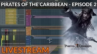 Composing Live: Pirates Of The Caribbean Medley - Part 2 - He's A Pirate