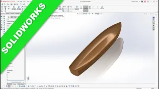 Bootsrumpf - Boat Hull - SolidWorks 2023 - Part Design