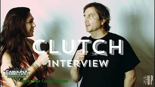 CLUTCH Interview at Carolina Rebellion 2018 | Backstage Conversations - Ryze-Up TV