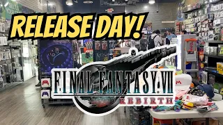 Final Fantasy VII Rebirth Release Day at GameStop! Pre Order Bonus + History!