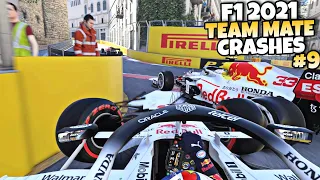 F1 2021 TEAM MATE CRASHES #9