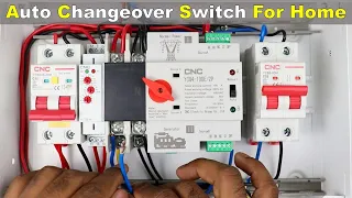 Learn Practically Auto Transfer Switch (ATS) Panel Connection @TheElectricalGuy