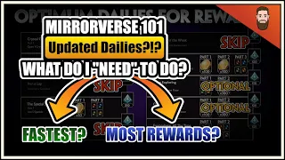 Mirrorverse 101: NEW DAILIES! | How to Do Them the Fastest AND The Most Rewards | Disney Mirrorverse