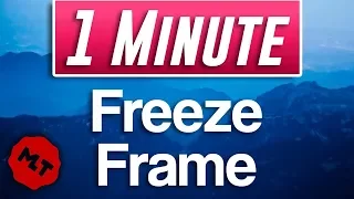 How to Freeze Frame in Shotcut