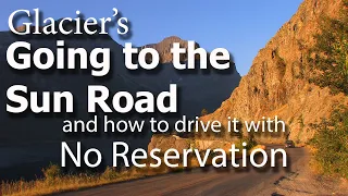 Drive Glacier's National Park Road- without a vehicle reservation ticket.