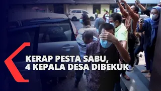 Kerap Pesta Sabu, 4 Kepala Desa Dibekuk Polisi, Sudah 5 Bulan Konsumsi Sabu