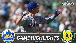 Mets vs Athletics Highlights: Pete Alonso sets single season Mets RBI record, leads Mets in rout