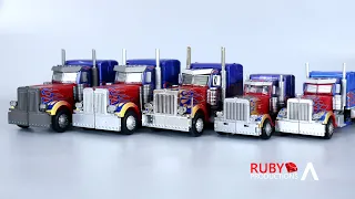 Transformers 1 Optimus Prime Compilation Ft. MPM4, W8606, LS03, LS03F, LS14... (Stop Motion)