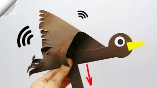 Paper bird flying | DIY paper toys | Easy paper birds