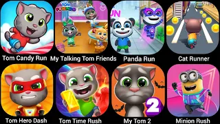 My Tom 2,Tom Time Rush,Tom Hero Dash,Minion Rush,Cat Runner,Panda Run,Tom Friends,Tom Candy Run...