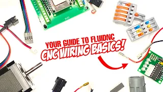 CNC Wiring Basics // FluidNC // ESP32 // TinyBee controller