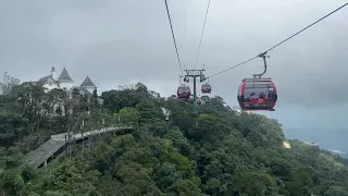 The cable car of Ba Na Hills in Vietnam(2)