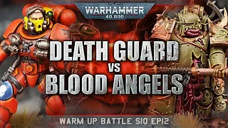 Death Guard vs Blood Angels Warhammer 40k Battle Report 9th Ed 2000pts S10EP10 ARMOUR OF CONTEMPT!