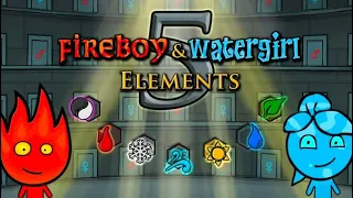 Fireboy and Watergirl 5---All levels of wind temple #fireboyandwatergirl