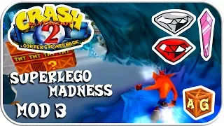 Crash Bandicoot 2 (American Version) - Snow Go [Mod by SuperLEGOMADNESS].