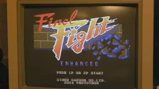 New Amiga Final Fight Enhanced Released (2024) =O