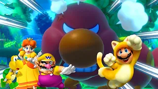 Super Mario Party - Lucky Battles - Lucky Mario vs Yellow Characters