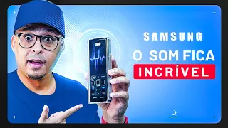 Deixe o SOM do seu SAMSUNG ABSURDAMENTE MELHOR e MAIS ALTO! A QUALIDADE DE SOM DO SEU SMARTPHONE