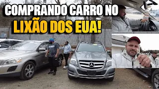 RÉCEM-CHEGADO NO LIXÃO DE CARROS NOS ESTADOS UNIDOS