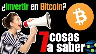 ✅Bitcoin - Lo que necesitas SABER antes de INVERTIR en Bitcoin