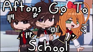 Afton Kids go to school|-|‼️TW: Scissors & Blood |-|Remake|-|Read Description|-|My AU|-|FNaF + Gacha