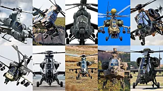 Top 10 Best Advanced Attack Helicopters in the world .