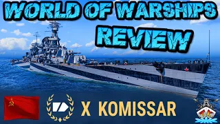 Komissar T10/RU/Hybrid *Kreuzer + Flugzeugträger * "Review"⚓️ in World of Warships 🚢