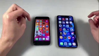 Сравнение iPhone SE 2020 vs iPhone XS Max