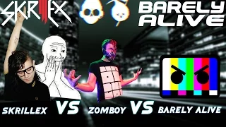 Skrillex vs Zomboy vs Barely Alive Mix 2015 + Descarga gratis