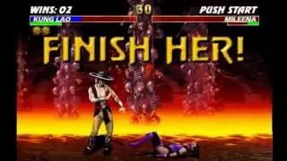 Ultimate Mortal Kombat 3 - Kung Lao (Arcade)