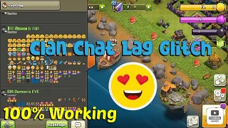 Clash Of Clans Chat Lag Glitch | Clash With Rishik