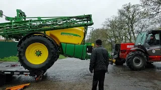 Доставили клієнту оприскувач John Deere 740 (Харківська обл.)