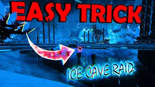 I SOLO RAIDED The Alpha´s FULL TEK Ice Cave With This EASY TRICK! SOLO ARK