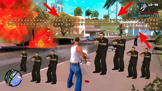 What Happens If You Get 100 Stars in GTA San Andreas? (Secret Cheat Code) | GTASA Hidden Place
