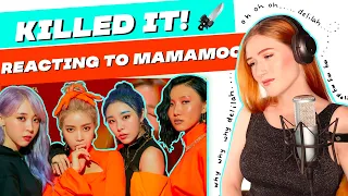 VOCAL COACH REACTS | MAMAMOO... Delilah. Heartbreak and Murder but make it a bop.