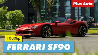 NOUL FERRARI SF90 - PRIMUL MODEL HIBRID