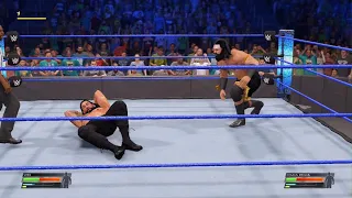 Veer Mahaan vs Roman ReignsWWE 2K22