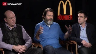 Interview John Carroll Lynch & Nick Offerman & B.J. Novak THE FOUNDER