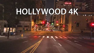 Hollywood 4K - Night Drive